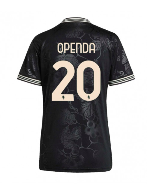 Juventus Lois Openda #20 Replika Tredje Kläder Dam 2025-26 Kortärmad Juventus Lois Openda #20 Replika Tredje Kläder Dam 2025-26 Kortärmad